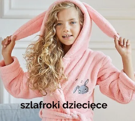 szlafroki dziecięce