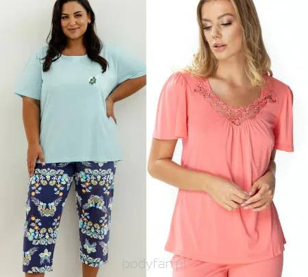 piżama damska PLUS SIZE