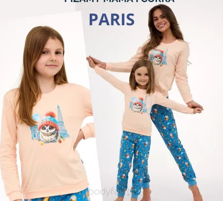 Piżamy mama i córka Paris