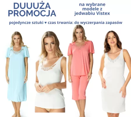 % okazje % jedwab Vistex