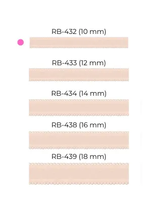 Ramiączka do stanika szerokość 10 mm Julimex RB 432
