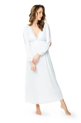 Elegancka koszula nocna z jedwabiu wiskozowego ASHANTI 6551