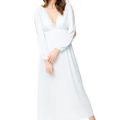 Elegancka koszula nocna z jedwabiu wiskozowego ASHANTI 6551