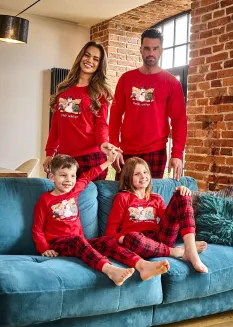 Piżama damska Cornette Winter Christmas S-2XL bawełniana świąteczna - 6