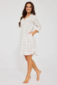 Koszula nocna rozpinana Cornette 484/343 Holly 2 S-2XL - 2