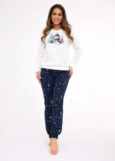 Piżama damska Cornette 721/427 Snowy Day Christmas S-2XL - 2