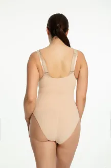 Body Julimex 419 Seamless pod biust wyszczuplające S-XL - 6