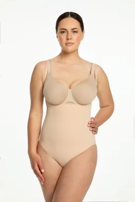 Body Julimex 419 Seamless pod biust wyszczuplające S-XL