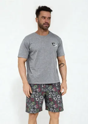 Piżama męska Cornette 326/206 Love Symbols 3XL-5XL
