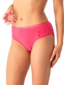 Figi damskie Key LPC 570 dwupak z koronką, bawełna, S–2XL - 4
