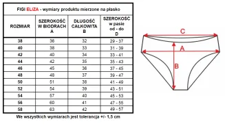 Figi Eliza z jedwabiu wiskozowego 6340/4134 - 12