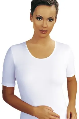 Podkoszulka damska bluzeczka Emili Nina biała 2XL-3XL