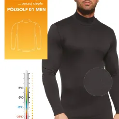 Półgolf Gatta 3080S Keep Hot Men 01 M-2XL Thermoactive