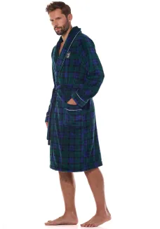 Elegancki szlafrok męski L&L 2455 Hero M-2XL herb - 5