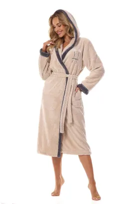 Szlafrok damski długi L&L 2419 Tess 3XL