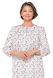 Bawełniana koszula nocna Martel Bogna II 204 M-2XL - 10