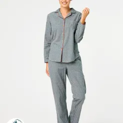 Piżama damska z grubszej flaneli Key LNS 429 S-XL