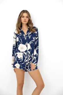 Piżama damska Sensis Linnea XS-2XL rozpinana - 2