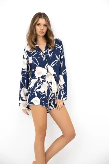 Piżama damska Sensis Linnea XS-2XL rozpinana - 5
