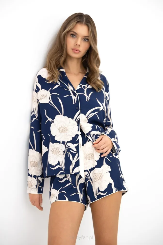 Piżama damska Sensis Linnea XS-2XL rozpinana