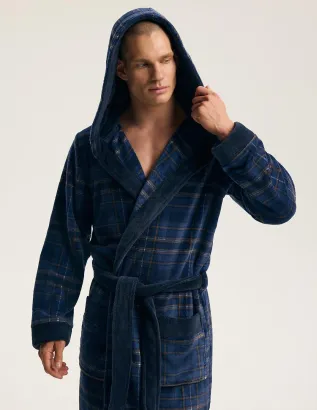 Szlafrok męski Henderson 45465 Isle M-3XL