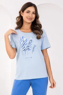Piżama damska Regina 740 plus size bawełna 2XL–3XL - 3