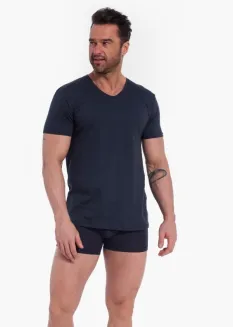 Koszulka męska 4XL-5XL 100% bawełna Cornette 201 New - 9