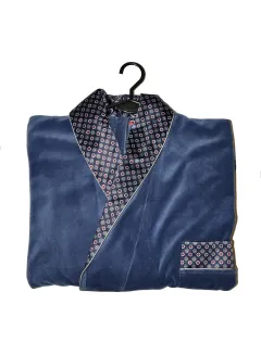 Szlafrok De Lafense 773 Bonjour długi 3XL-4XL męski - 7