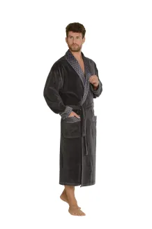 Szlafrok De Lafense 773 Bonjour długi 3XL-4XL męski - 5