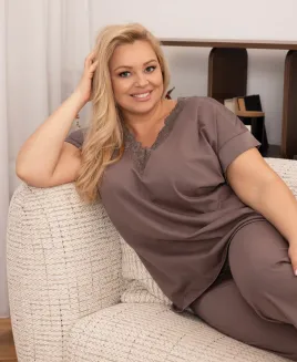 Piżama damska homewear Regina 4008 M-XL - 12