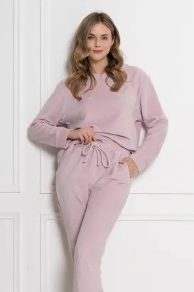 Piżama damska frotte Leveza 1818 Ewelina S-XL
