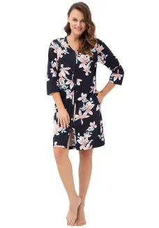Szlafrok Luna 392 M-2XL L24 damski - 12