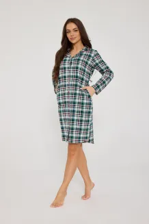 Koszula nocna rozpinana Cornette 104/491 Francesca 2 S-2XL - 2