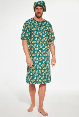 Męska koszula nocna Cornette 109/15 653903 S-2XL