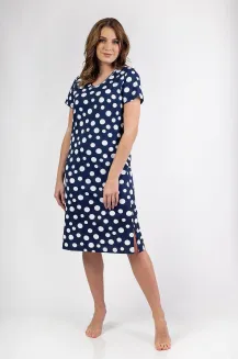 Koszula nocna za kolano Regina 157 M-XL bawełna - 5