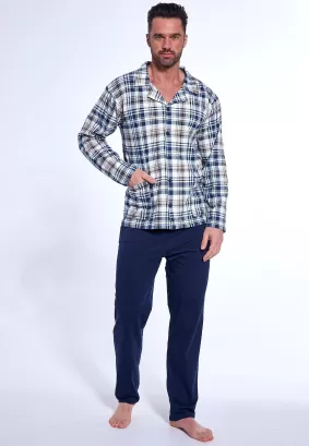 Piżama Cornette 114/77 dł/r 3XL-5XL rozpinana
