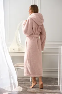 Szlafrok damski L&L 2556 Heaven długi puszysty S-2XL - 4