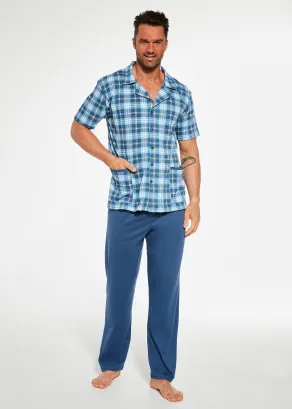 Piżama męska rozpinana Cornette 318/48 3XL-5XL