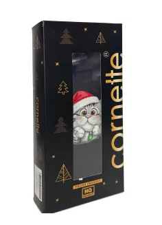 Komplet bokserki i skarpety Cornette 914/05 Świąteczny Gift M-2XL - 2