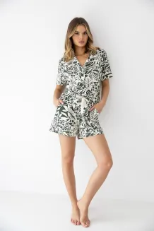 Piżama Sensis Kaylee XS-2XL rozpinana - 5