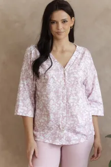 Piżama damska Plus Size Taro 3575 Lucinda 3/4 4XL-6XL - 2