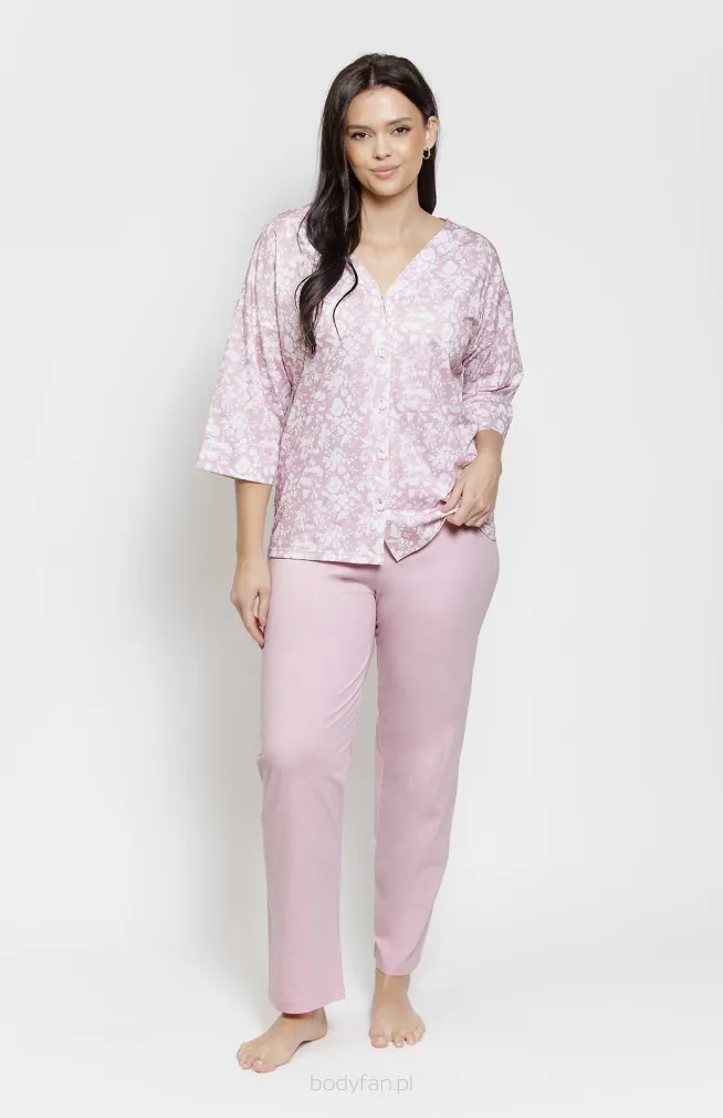 Piżama damska Plus Size Taro 3575 Lucinda 3/4 4XL-6XL