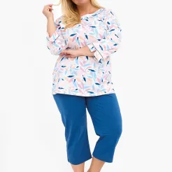 Piżama damska Cornette 732/452 Amelia 2 3XL-5XL