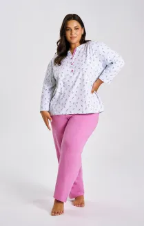 Piżama damska Taro Yolanda Plus Size 3462 2XL-4XL - 2