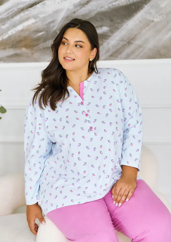Piżama damska Taro Yolanda Plus Size 3462 2XL-4XL