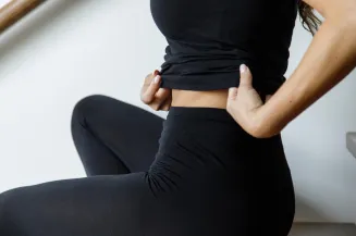Legginsy termoaktywne damskie z wełny merino RelaxSan ZERO° 3200  z Dryarn® - 2