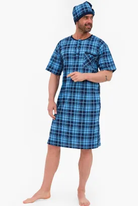 Koszula nocna męska Cornette 109/35 plus size bawełna 3XL–5XL