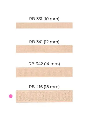 Ramiączka do stanika szerokość 18 mm Julimex RB 416