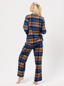 Piżama damska flanelowa Key LNS 481 2XL-3XL - 2