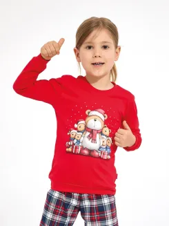 Piżama dziewczęca Cornette 594/205 Family Christmas 86-128 - 5